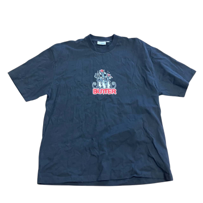 BUTTER Black Graphic Goods Cats Shirt Size XL