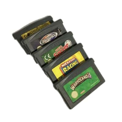 5 Game Boy Advance Game Catridges
