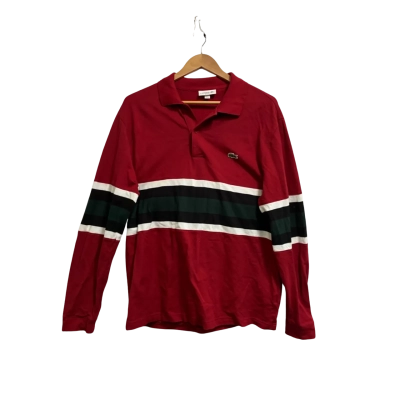 Lacoste Men’s Size XXL L/S Polo Shirt