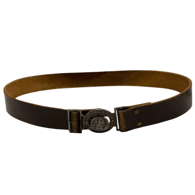 Boy Scout Be Prepared vintage collectible belt 