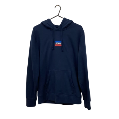 Mens Levi's Size M Hoodie Navy Blue / Red / White Blue