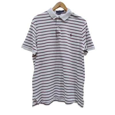 Polo Ralph Lauren Mens Size L Polo Shirt Striped (5)