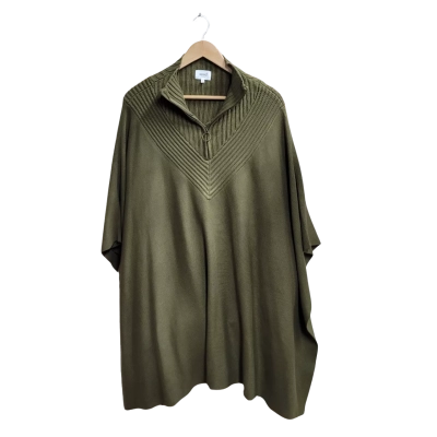 Womens Seed Heritage  Khaki Cape/Poncho One size 