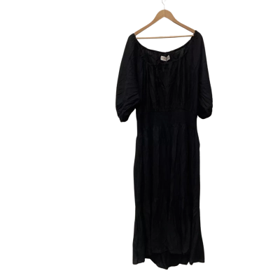  DANI MARIE   Size 26 Maxi Dress Black  