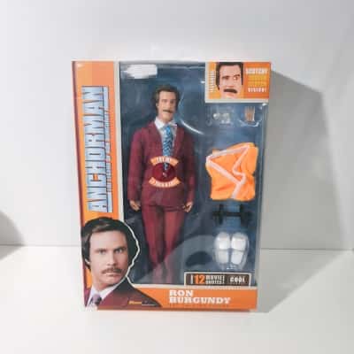 Anchorman: The Legend of Ron Burgundy 13" Talking Action Figure (NIB).