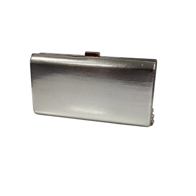  Womens Ruby & Kit Synthetic Silver Clutch 