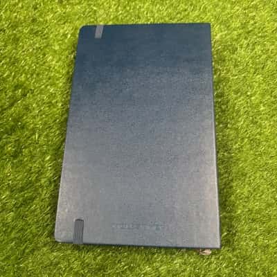 Moleskin Classic Blue Hard Cover Notebook (Plain)