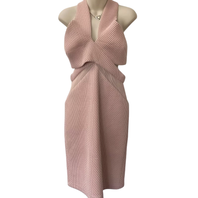KENDALL & KYLIE Peach MIDI Dress   Size 12 