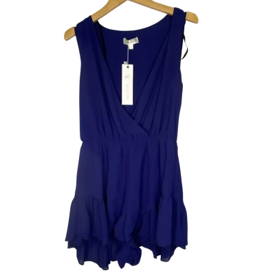 Lovelygirl Womens  Size M Playsuit Navy Blue 
