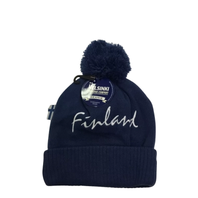 Finland Helsinki Souvenir Company Scandinavian Design Beanie - BNWT