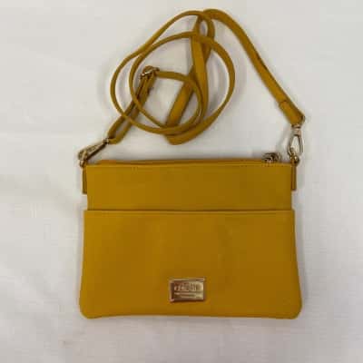 Colette Hayman  Womens Yellow Grab and Go/Crossbody Bag