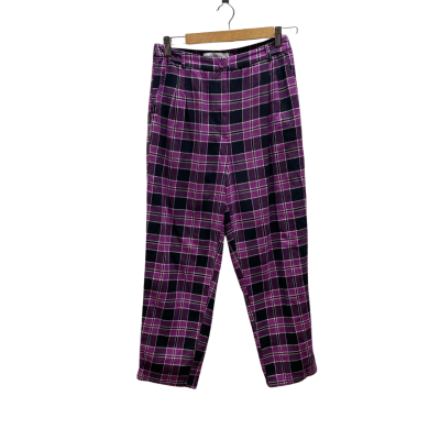 Black Friday Womens  Size 10 Black  / Purple Pants