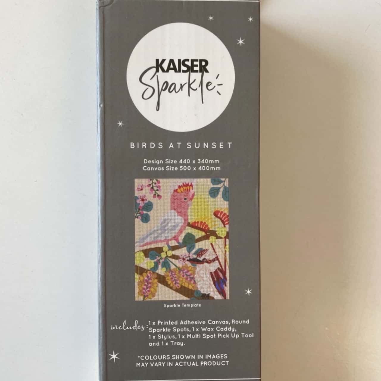 Kaiser Sparkle Dot Kit Birds At Sunset New In Box