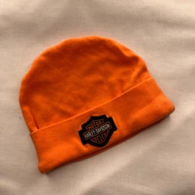 Harley Davidson baby beanie 0-24months 