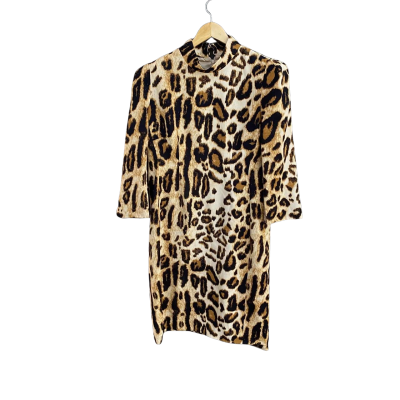 Carla Zampatti Womens  Size 14 Animal print / Black  / Brown / Off White 