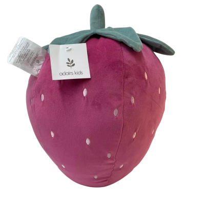 Adairs Kids Strawberry Plush Toy - New