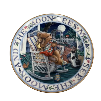 The Franklin Mint Heirloom Recommendation 6 Plate Set