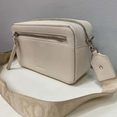 Country Road Womens Cross Body Bag / Handbag Off White 