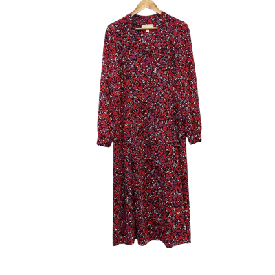 Michael Michael Kors Womens  Size M Midi Dress Pattern / Red 