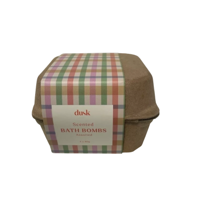 Dusk assorted scented bath bombs x 4