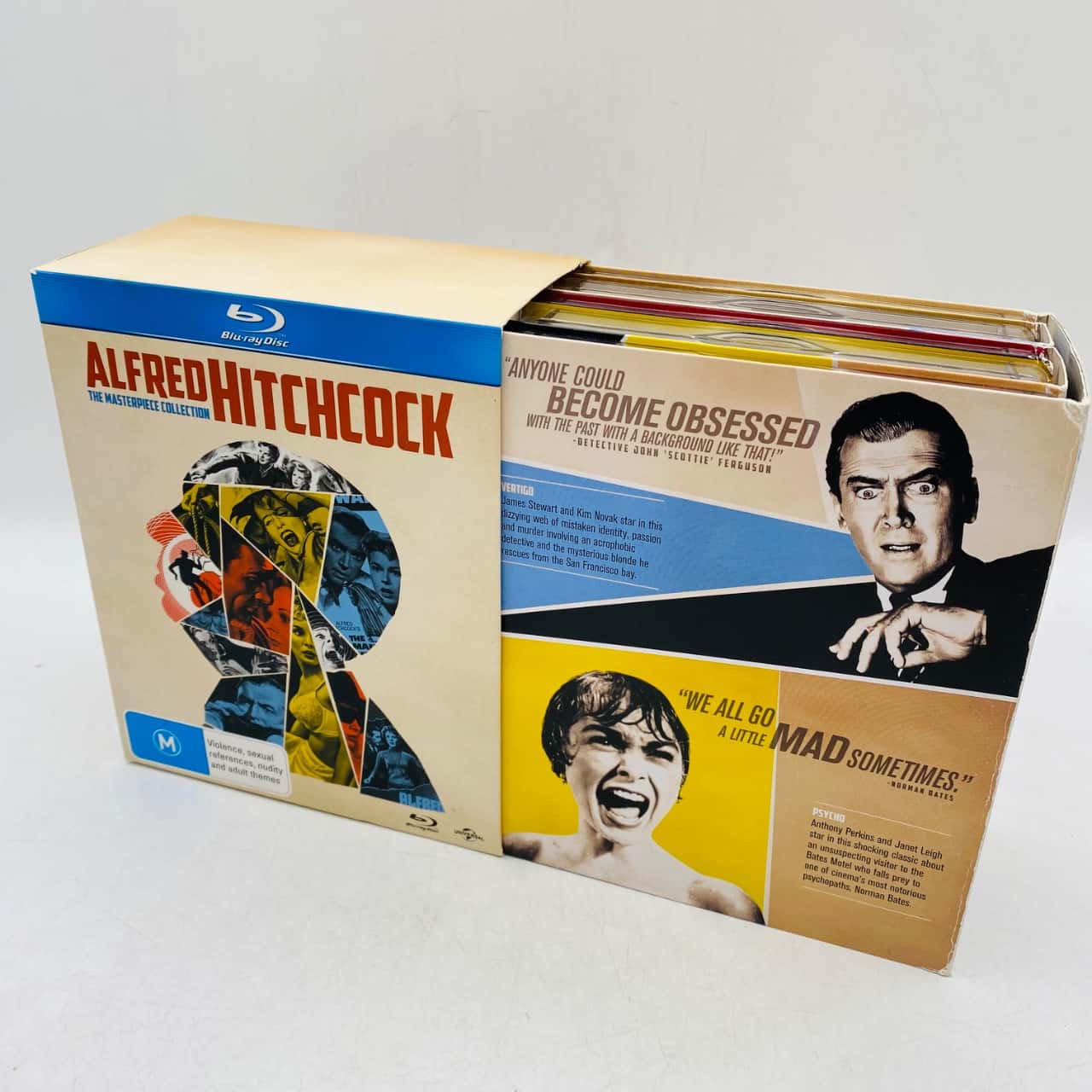 Alfred Hitchcock - Masterpiece Collection Boxset | - Blu Ray 14 Discs. (s)