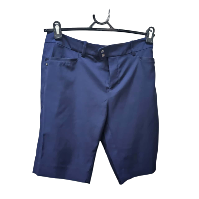 Polo Ralph Lauren - Womens - Size 0 - Tailored Shorts - Navy Blue 