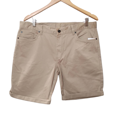 Tarocash Mens  Size 36 Beige Cargo Shorts 