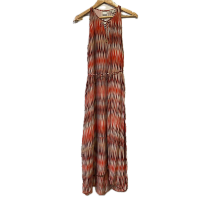 Country Road Womens  striped dress Size 14 Black  / Red / White 