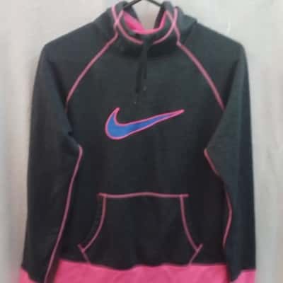 Nike Womens  Size M Hoodie / Pullover Grey / Pink  
