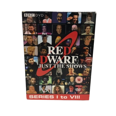 Red Dwarf just the shows Series 1-8 box set PAL 2+4
