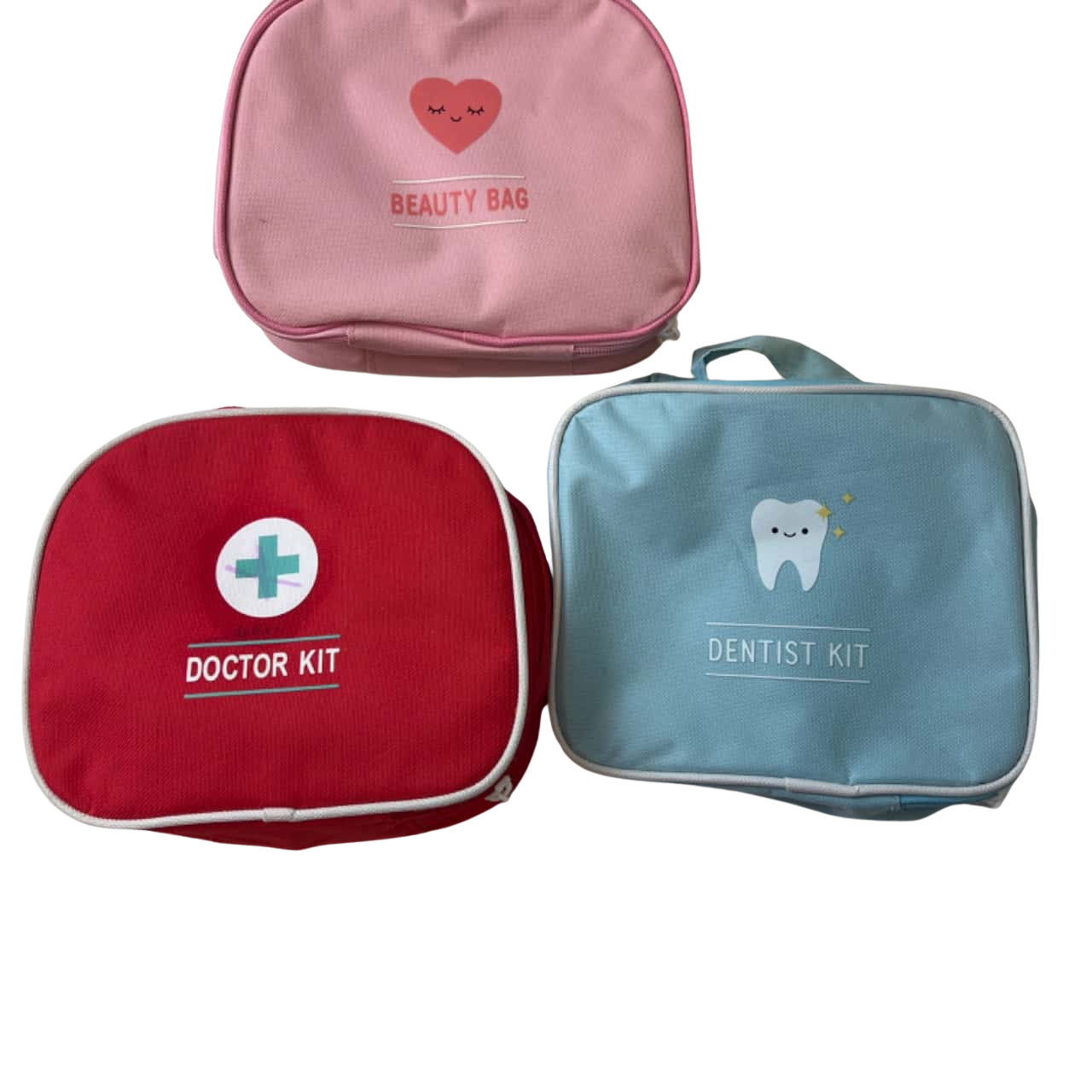 Set of 3 beauty dentist doctor kits(s)
