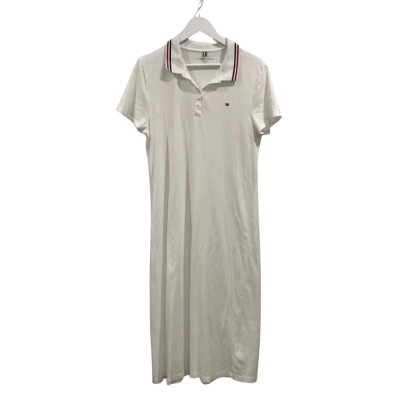Tommy Hilfiger Womens straight Dress   Size L White 