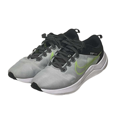 Mens Nike  Size 8 Trainers Black  / Green / Grey / White 