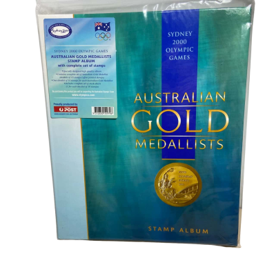 Sydney 2000 Olympic Games Australian Gold Medallists Stamp Album 