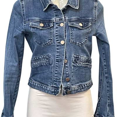 Seed Heritage Womens  Size 6 / XS Denim Jacket Blue 