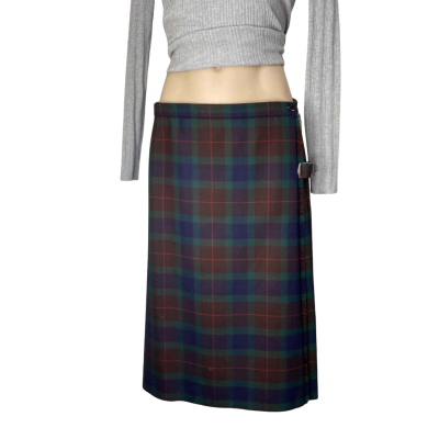 Fletcher Jones Womens Tartan Kilt/skirt