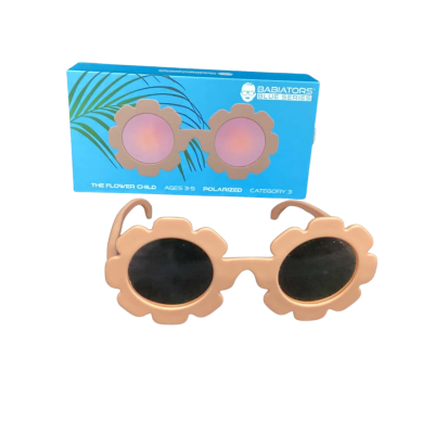  Babiators Blue Series Flower Child Polarized  Baby Sunglasses