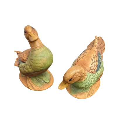 Ceramic Duck Figurines 