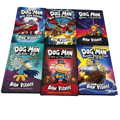 Dog Man Books By Dav Pilker
