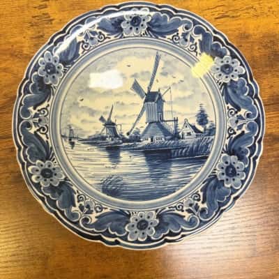 Delft blue Wall Plate