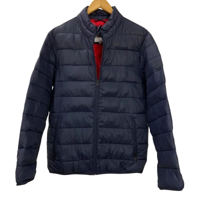 Jack & Jones - Mens Puffer Jacket - Size M - Blue 