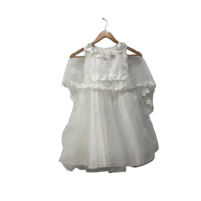  Gubao Princess Kids  Size 8/120 Wedding Flower Girl  Dresses  White 