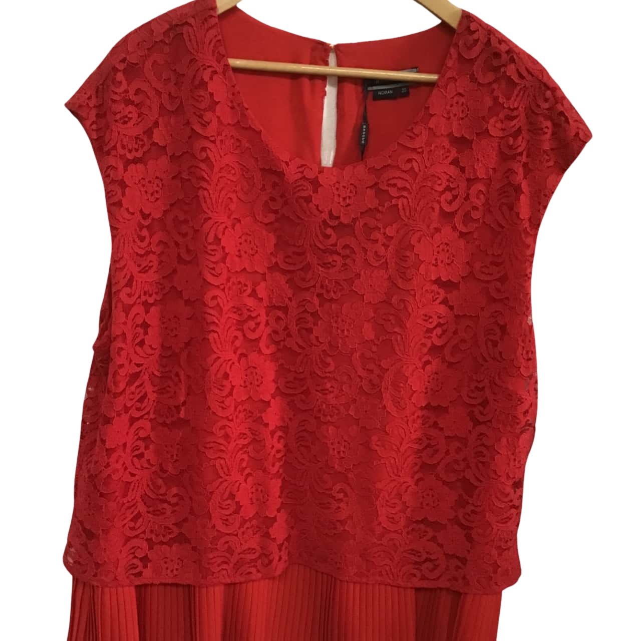 Basque Brand Basque Brand, Womens ,Size 20 ,Short Sleeve, Red (s)