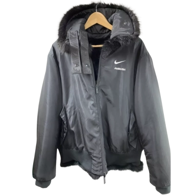 Nike Womens  Size One Size Bomber Jacket Black  