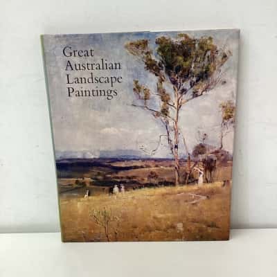 Great Australian Landscape Paintings hardcover book