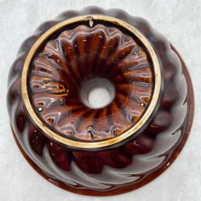 Vintage Ceramic Pudding Bowl