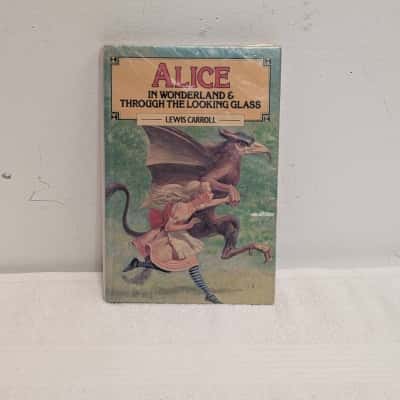 Vintage Alice In Wonderland & Through the Looking Glass Dean & Son (Hardcover)