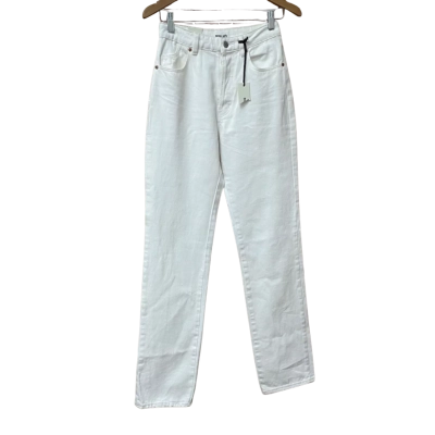 BNWT Rollas Womens Size 6 Off White Classic Straight Jeans 