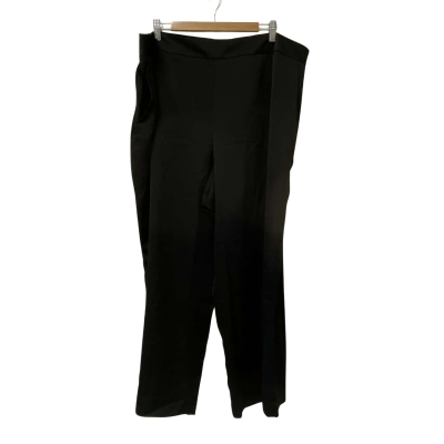 Curves Jacqui-E Womens  Size 22+ Ankle Length Pants Black  BNWT