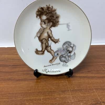 Brownie Downing “Mildura” plate 16cm diameter 
